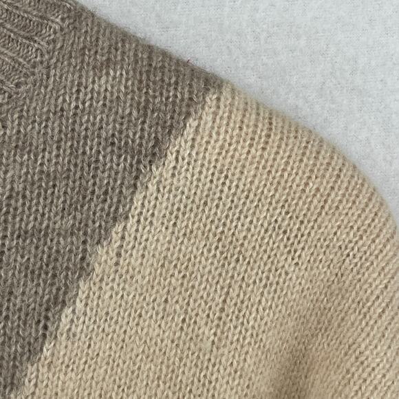 THE CASHMERE PROJECT Sweater XS Colorblock Pullover Jumper Brown - Picture 3 of 13